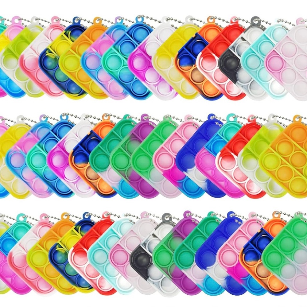 Mini Pop Bubble Fidget Toys/Keychain